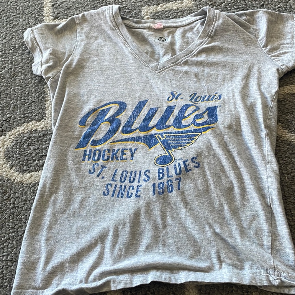 stl blues womens shirt